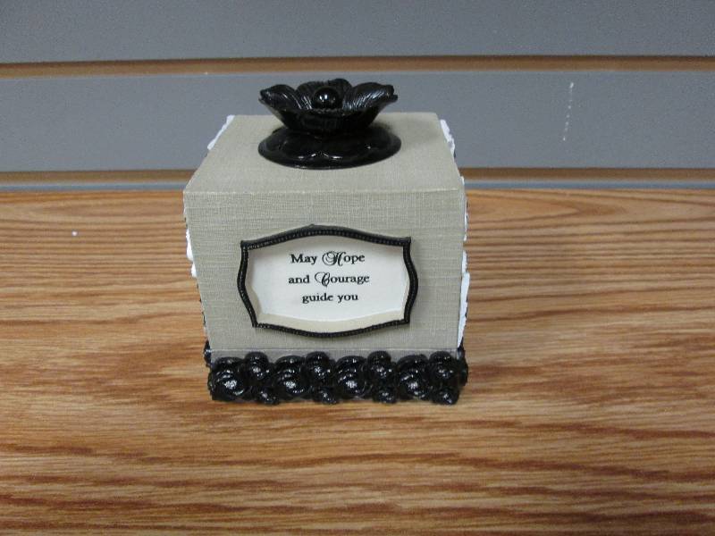 Decorative tealight holder Retail $...