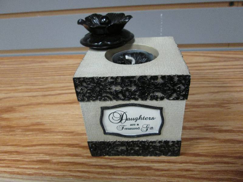Decorative tealight holder Retail $...