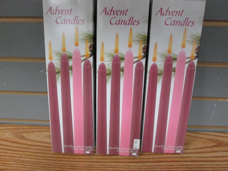 Lot of 3Advent candles packs Retai...