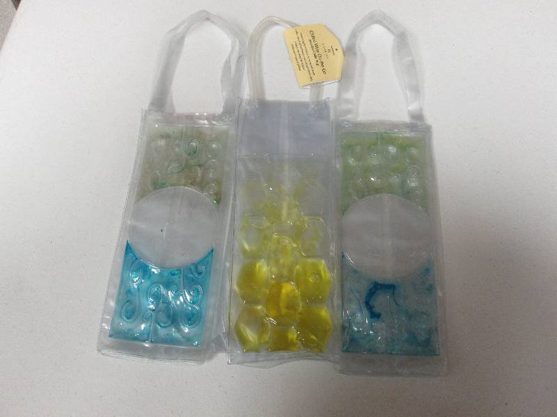 Lot of 3 Reusable wine bottle chill...