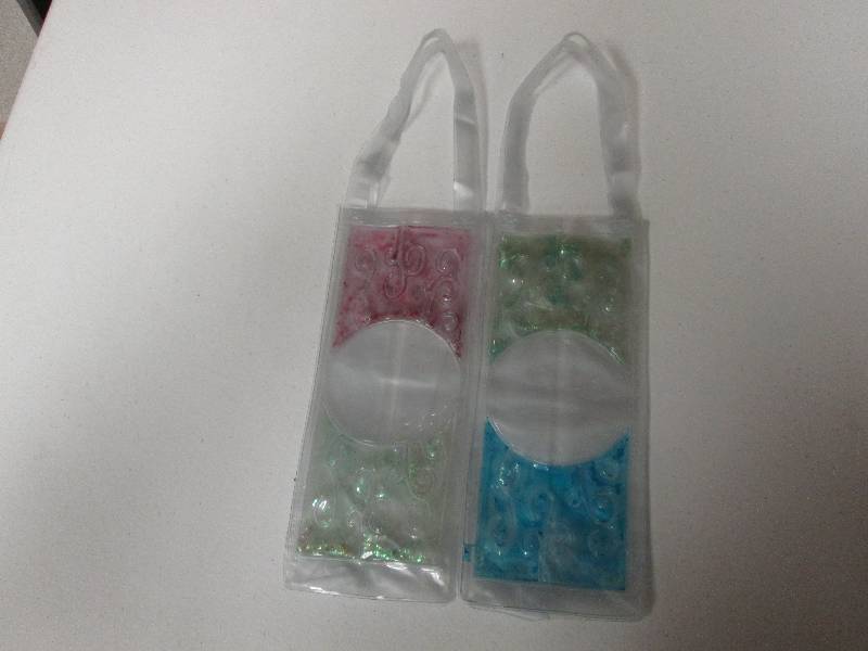 Lot of 2 Reusable wine bottle chill...