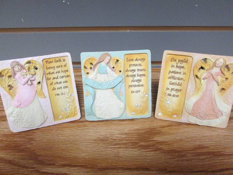 Lot of 3 Angel Star Jewels of Faith...