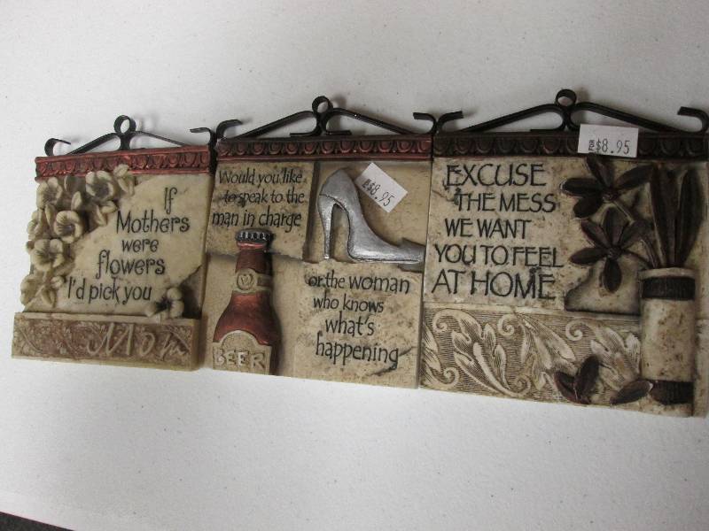 Lot of 3 4x4 inch assorted  Inspir...