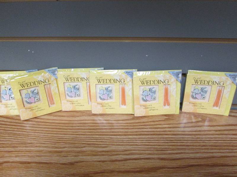 Lot of 6 Wedding themed mini homema...