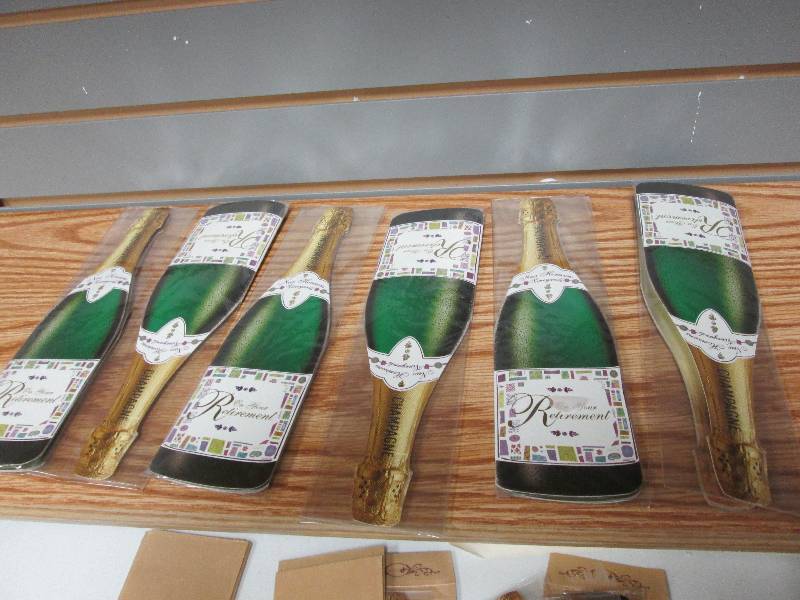 Lot of 6 Champagne wishes greeting ...
