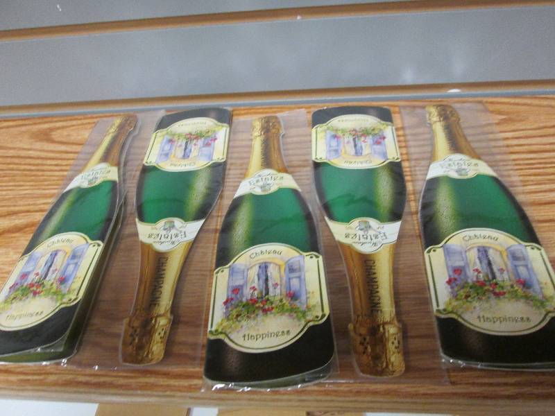 Lot of 5 Champagne wishes greeting ...