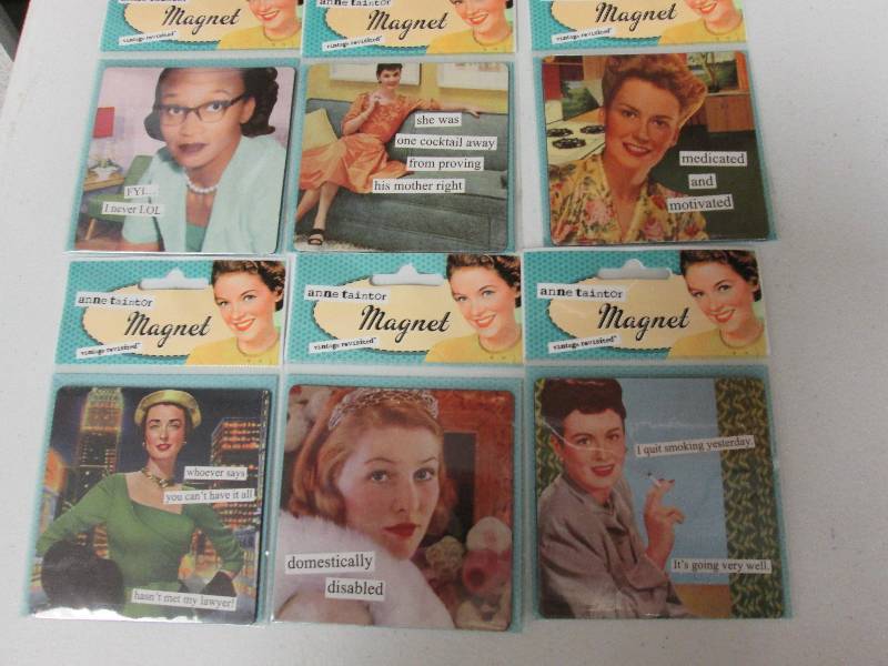 Lot of 6 vintage style picture magn...
