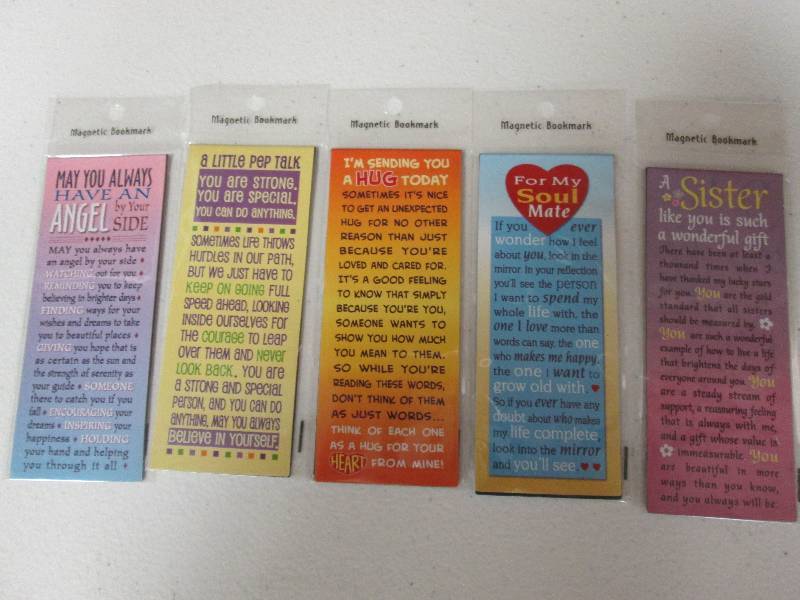 Lot of 5 magnetic assorted styles i...