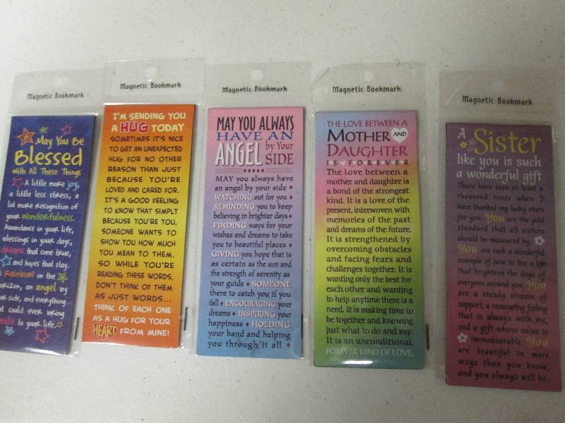 Lot of 5 magnetic assorted styles i...