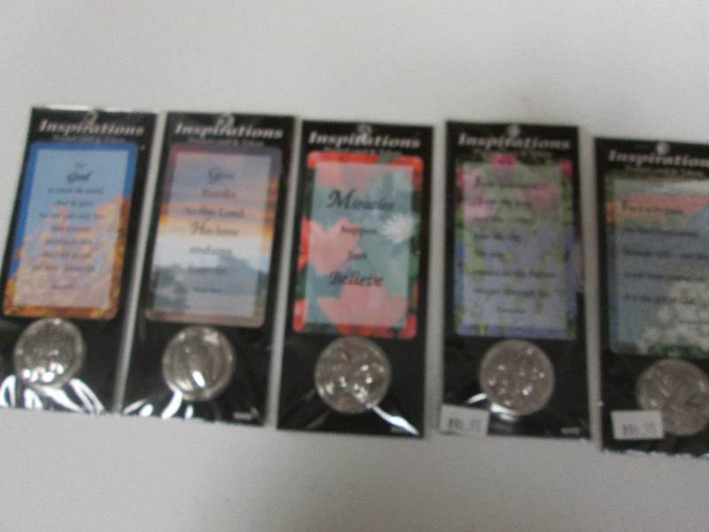 Lot of 5 Ganz Religious pocket card...
