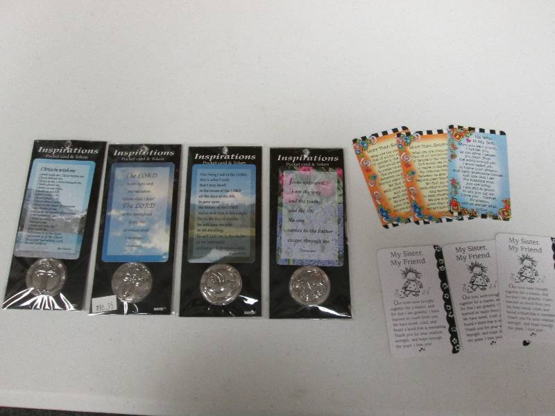Lot of 4 Ganz Religious pocket card...
