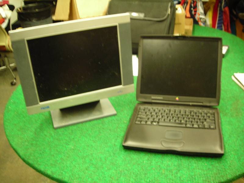 Macintosh Power Book G3, KDS Monitor (No Power Cords)