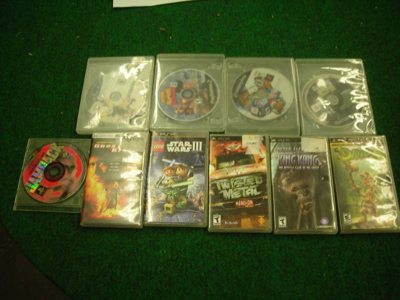 Play Station 1, 2, 3 & PSP Games