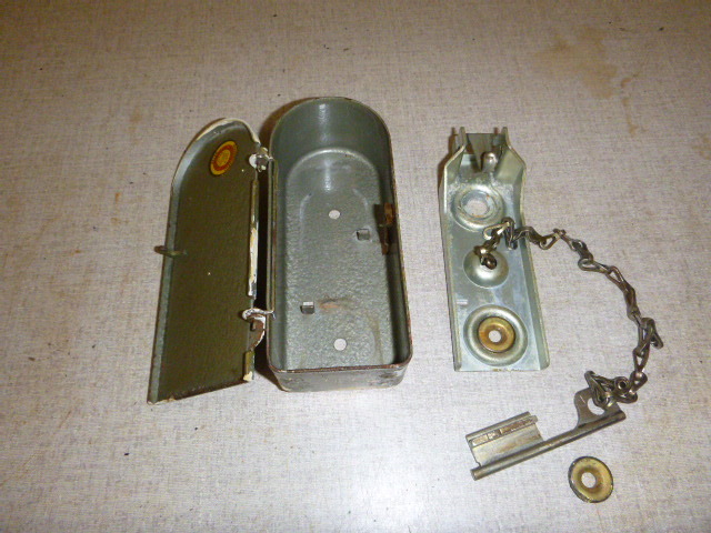 lot 24 image: Vintage Detex Watchmans Station #14