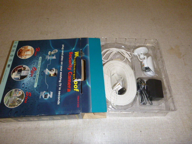 lot 28 image: Weatherproof Security Camera