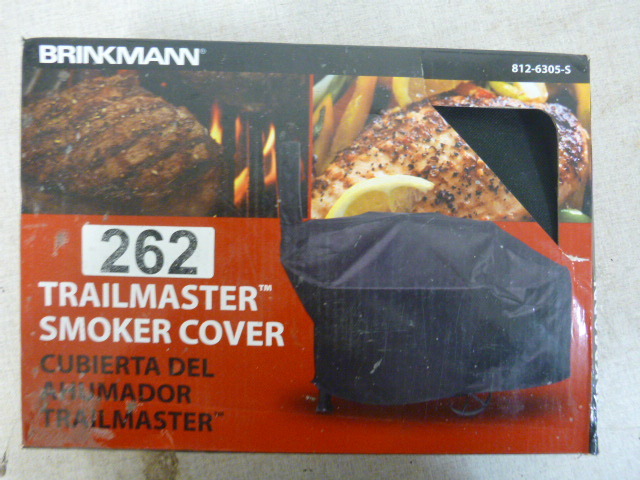 lot 42 image: New Brinkman Trailmaster Smoker Cover 262