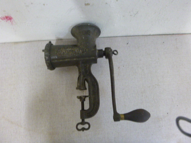 lot 59 image: Vintage Enterprise No. 10 Meat Grinder
