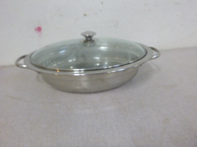 lot 61 image: Stainless Steel Double Boiler