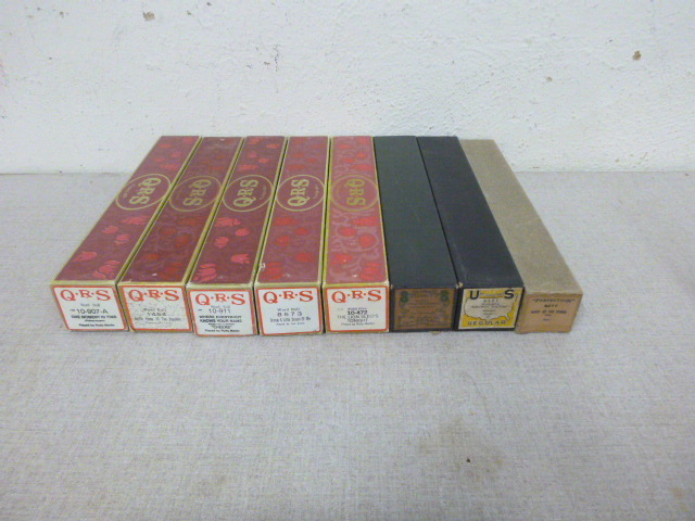 lot 64 image: 8 Rolls of Player Piano Music