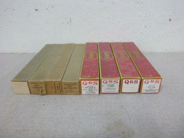 lot 65 image: 8 Rolls of Player Piano Music