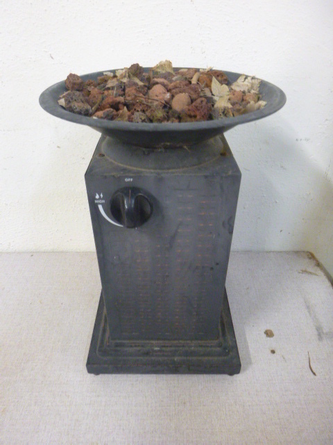 lot 72 image: Small Propane Patio HeaterFire Pit