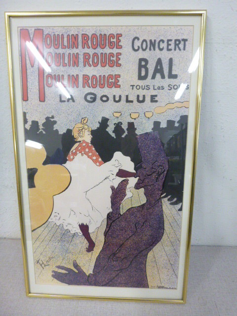 lot 106 image: Moulin Rouge Print