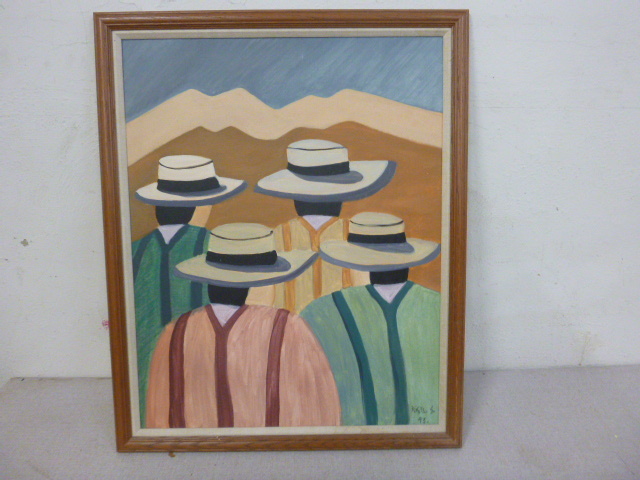 lot 117 image: Painting