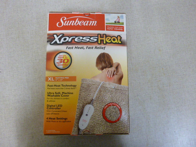 lot 157 image: Sunbeam Xpress Heating Pad