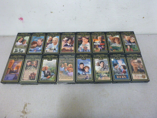 lot 179 image: 16 Hallmark Hall of Fame VHS Movies