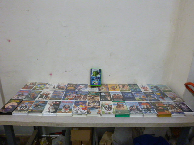 lot 180 image: Miscellaneous Childrens VHS Movies
