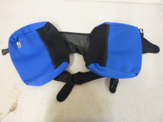lot 246 image: Dickens Closet Saddle Bag for Dogs