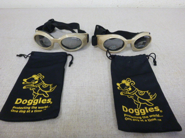 lot 249 image: 2 Pairs of Doggles