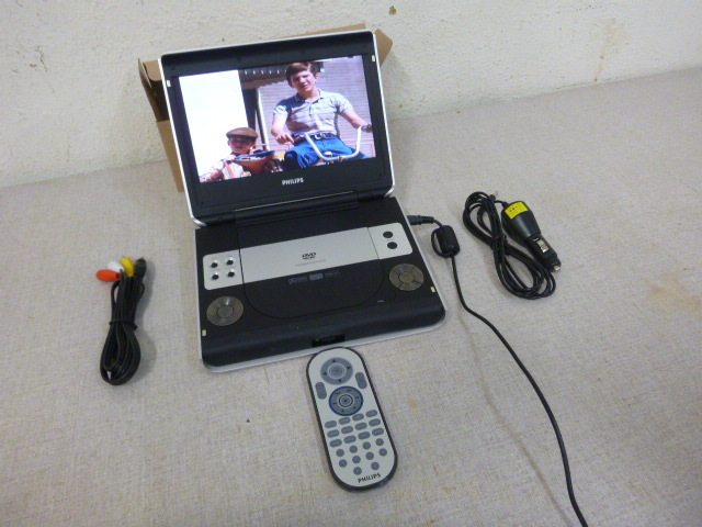 lot 120 image: Philips Portable DVD Player