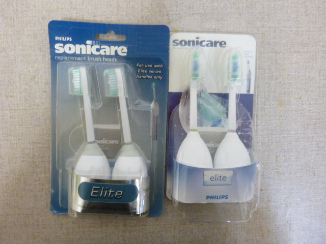 lot 319 image: 2 Packs of New Sonicare Brushes Elite