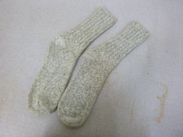 lot 325 image: Pair of Wool Socks