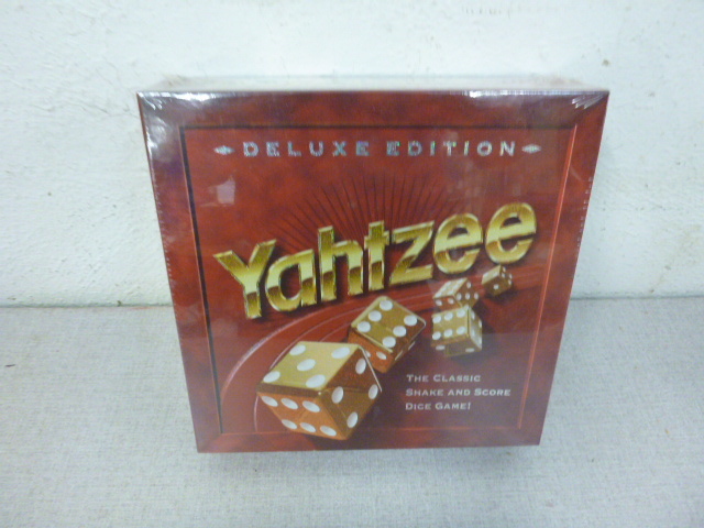 lot 347 image: New Deluxe Edition Yahtzee Game