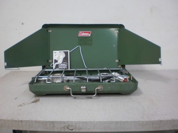lot 49 image: Coleman 2 Burner Propane Camp Stove