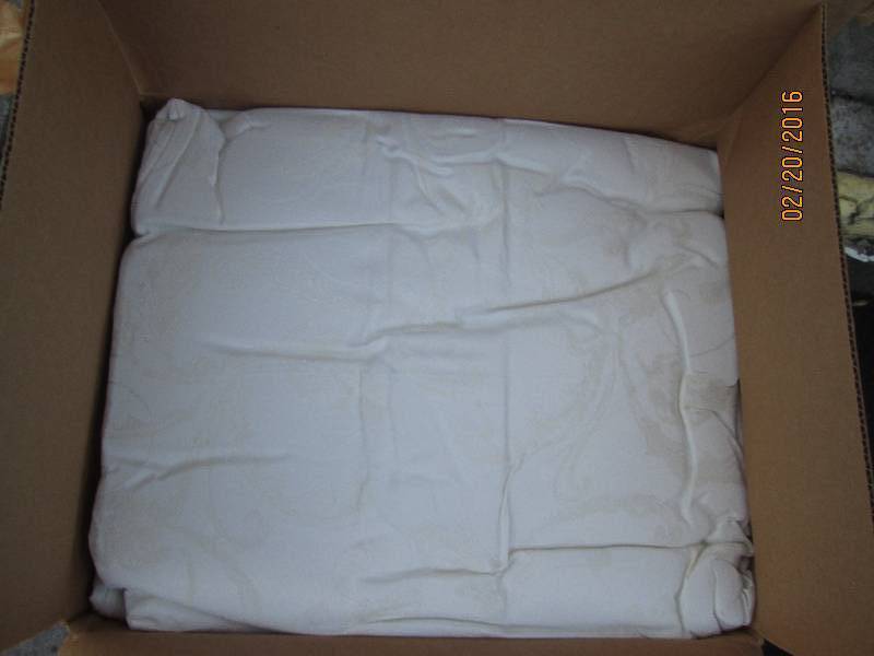 5 linen blankets, new...