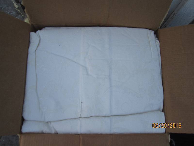5 linen blankets, new...