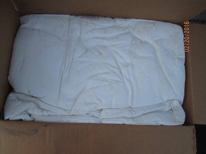 5 linen blankets, new...