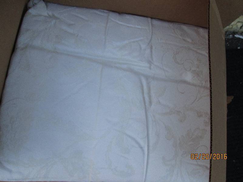 5 linen blankets, new...