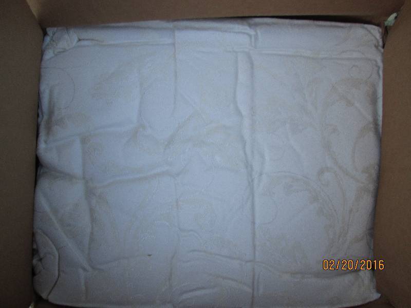 5 linen blankets, new...