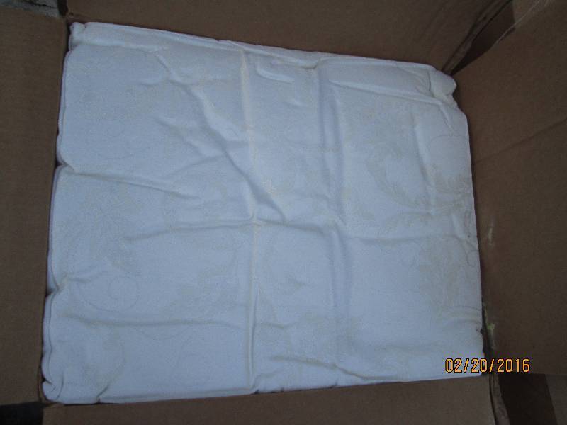 5 linen blankets, new...