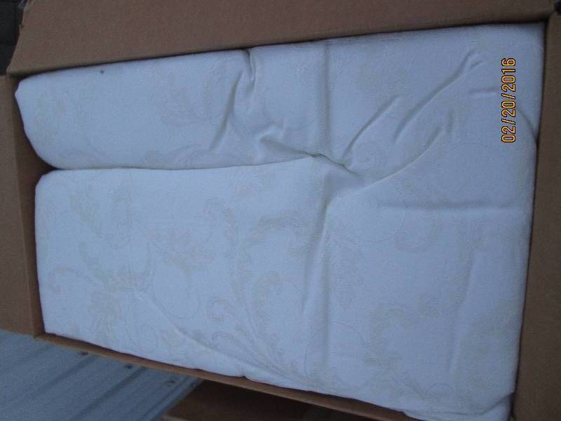 5 linen blankets, new...