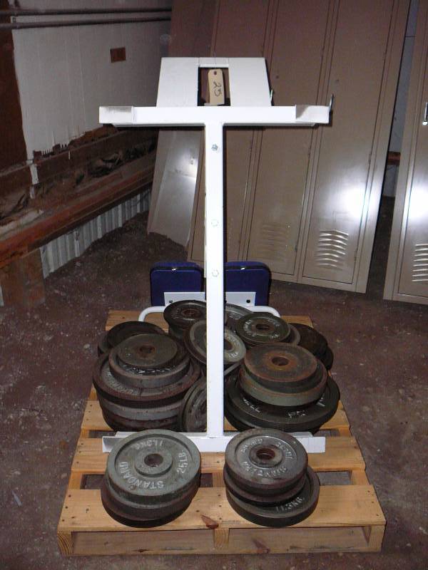 lot 25 image: Exercise Equipment and Weights