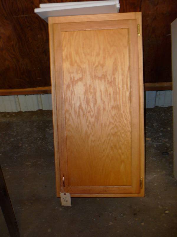 lot 53 image: oak Cabinet 12d x 20 34 w x 42 High