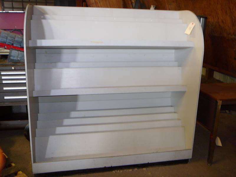 lot 55 image: Large Book Rack 60w x 24 d x 61 h