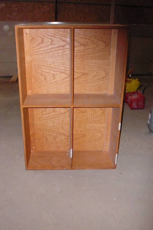 lot 57 image: Wooden Shelf 32 x 48 x 12 deep