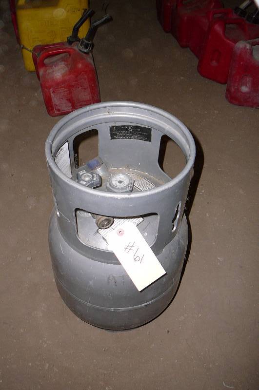 lot 61 image: LP Tank 20 lbs.