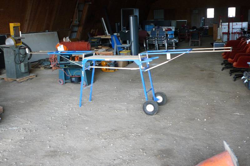 lot 162 image: Fold up work stand Trojan ms-2000
